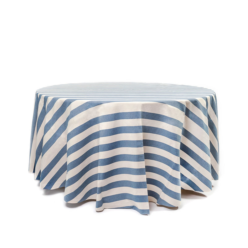 Mantel Rayado Azul