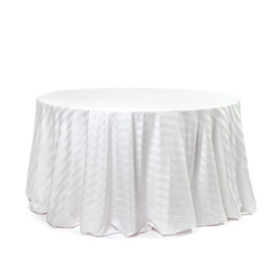 Mantel Rayado Blanco