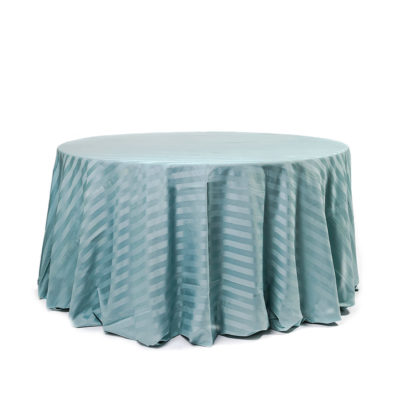 Mantel Rayado Celeste