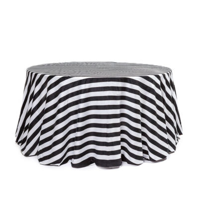 Mantel Rayado Negro