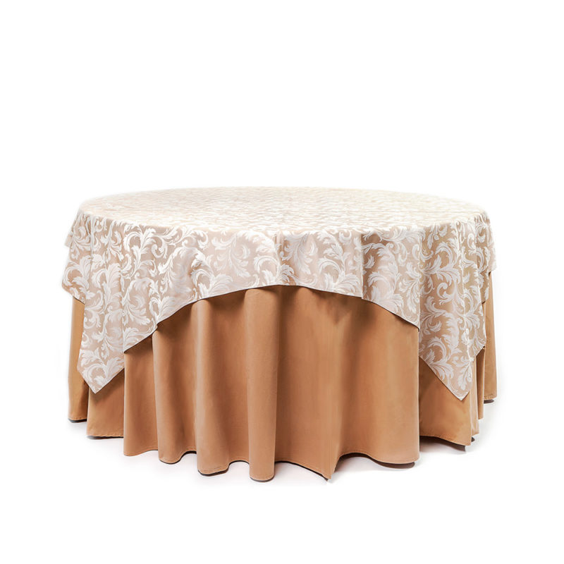 Sobremantel Jacquard Canela