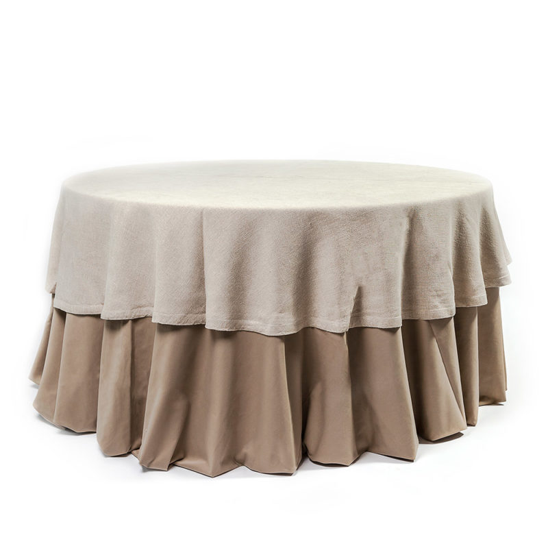 Sobremantel Lino Beige